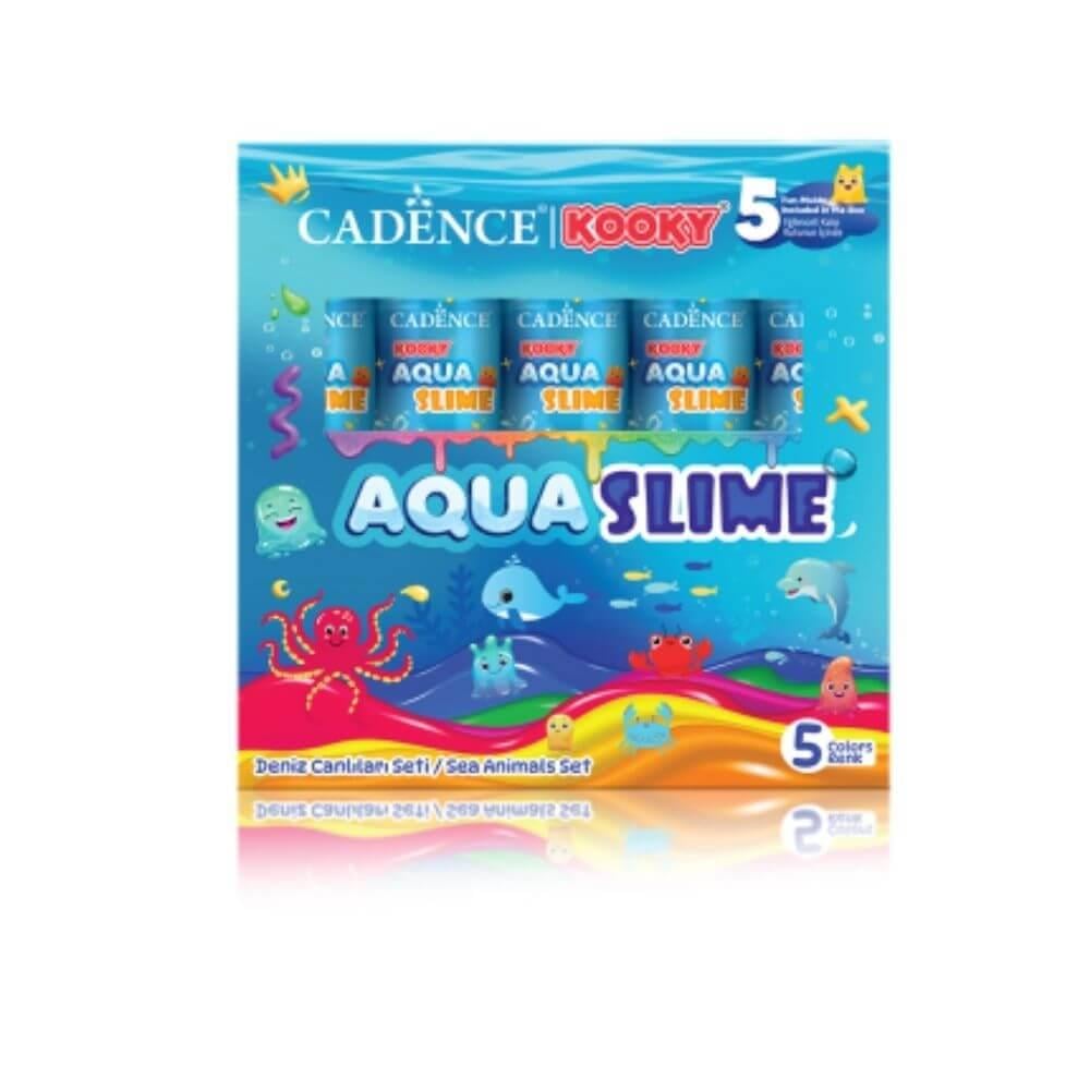 Kooky Aqua Slime Deniz Canlıları Seti 5x90ml