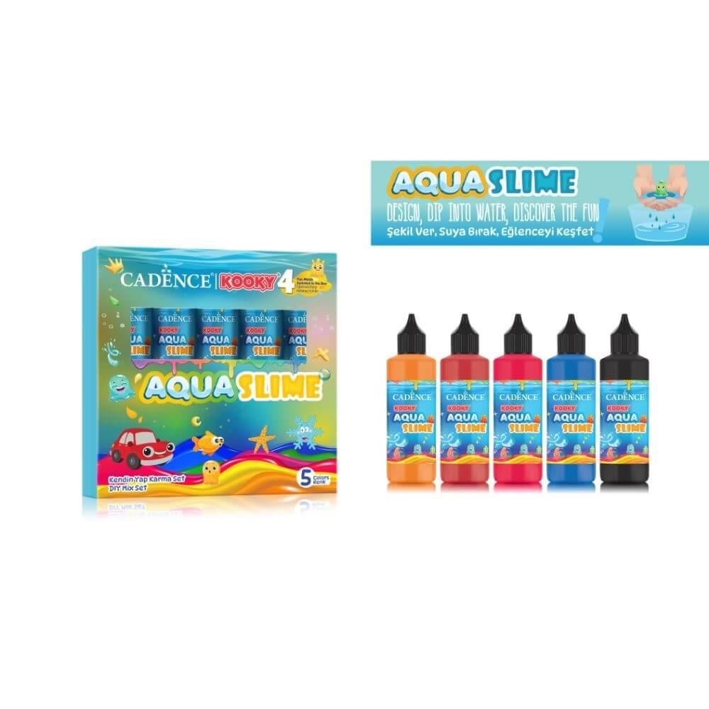 Kooky Aqua Slime Karma Seti 5x90ml