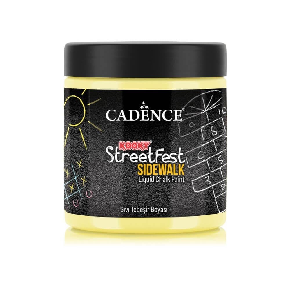 Kooky Streetfest Sıvı Tebeşir Boyası SF-02 Sarı 250ml