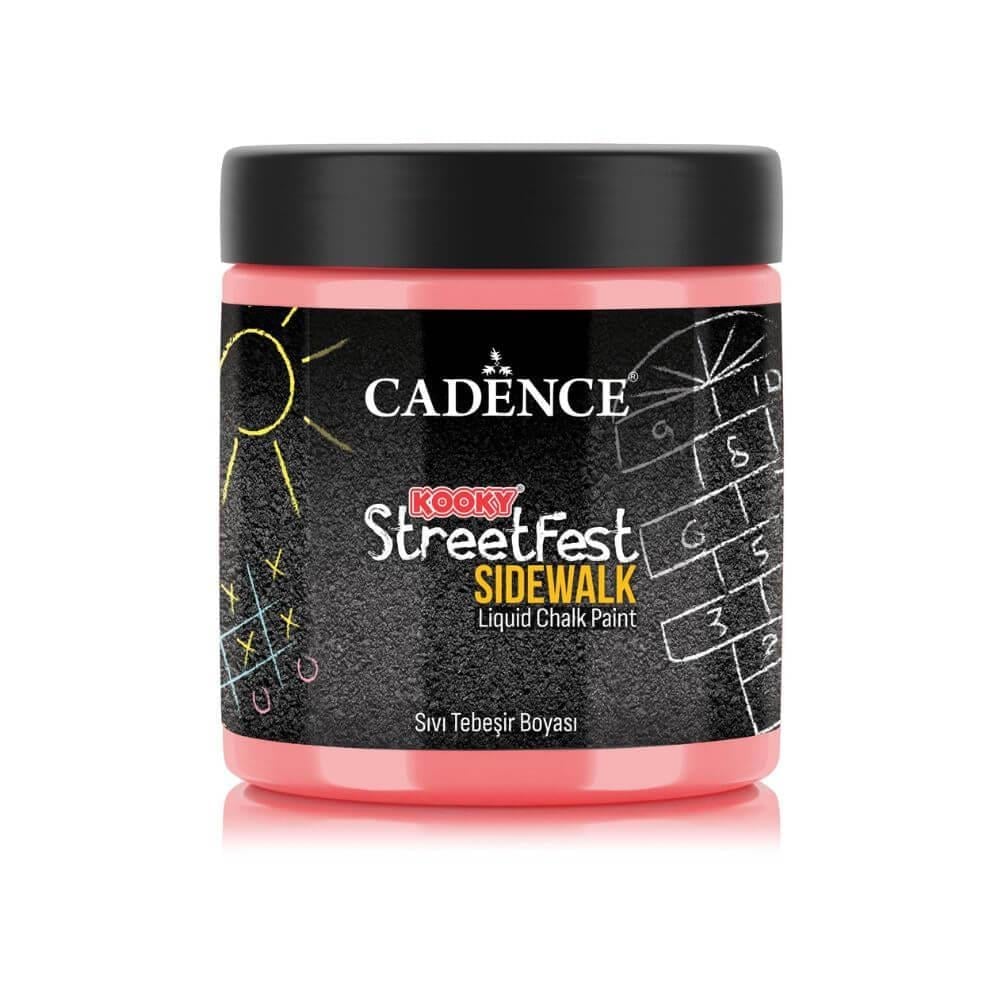 Kooky Streetfest Sıvı Tebeşir Boyası SF-04 Kırmızı 250ml
