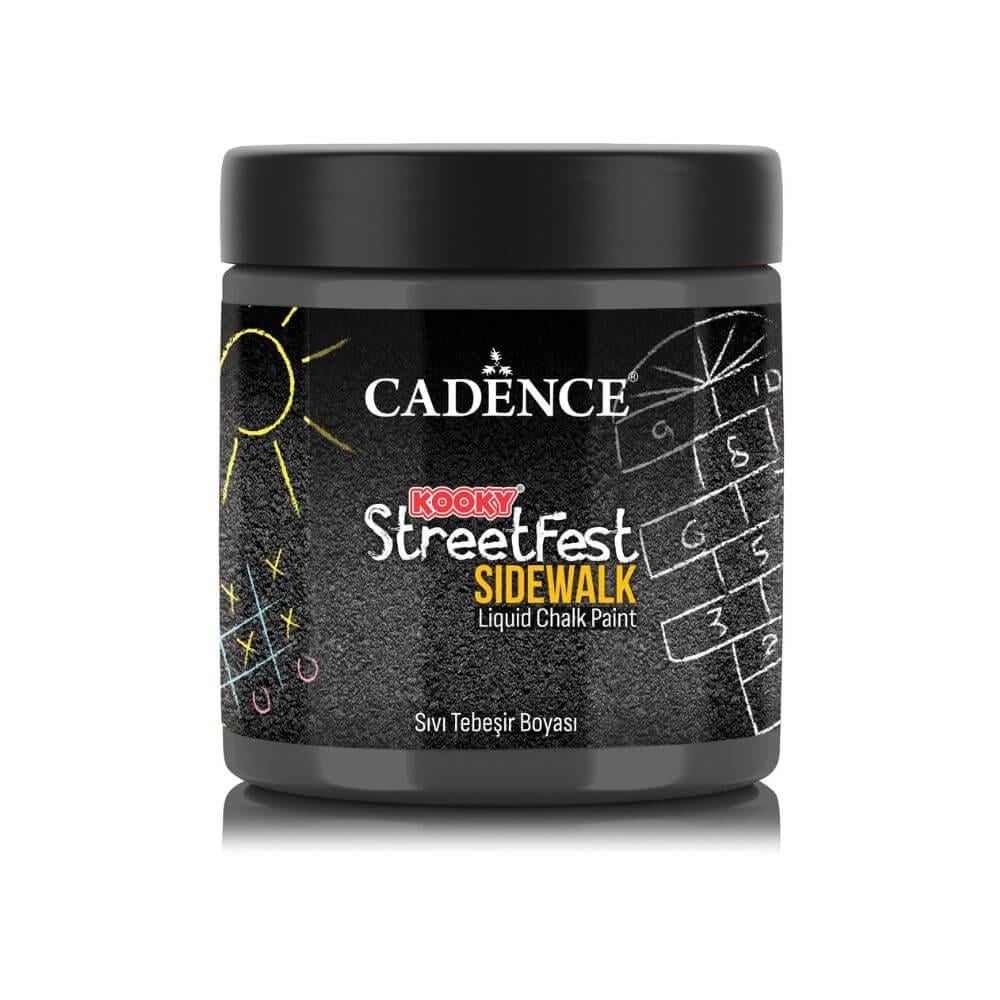 Kooky Streetfest Sıvı Tebeşir Boyası SF-09 Siyah 250ml