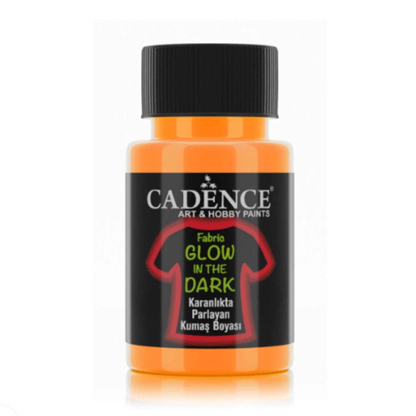 Kumaş Glow İn Dark  Turuncu 50 Ml