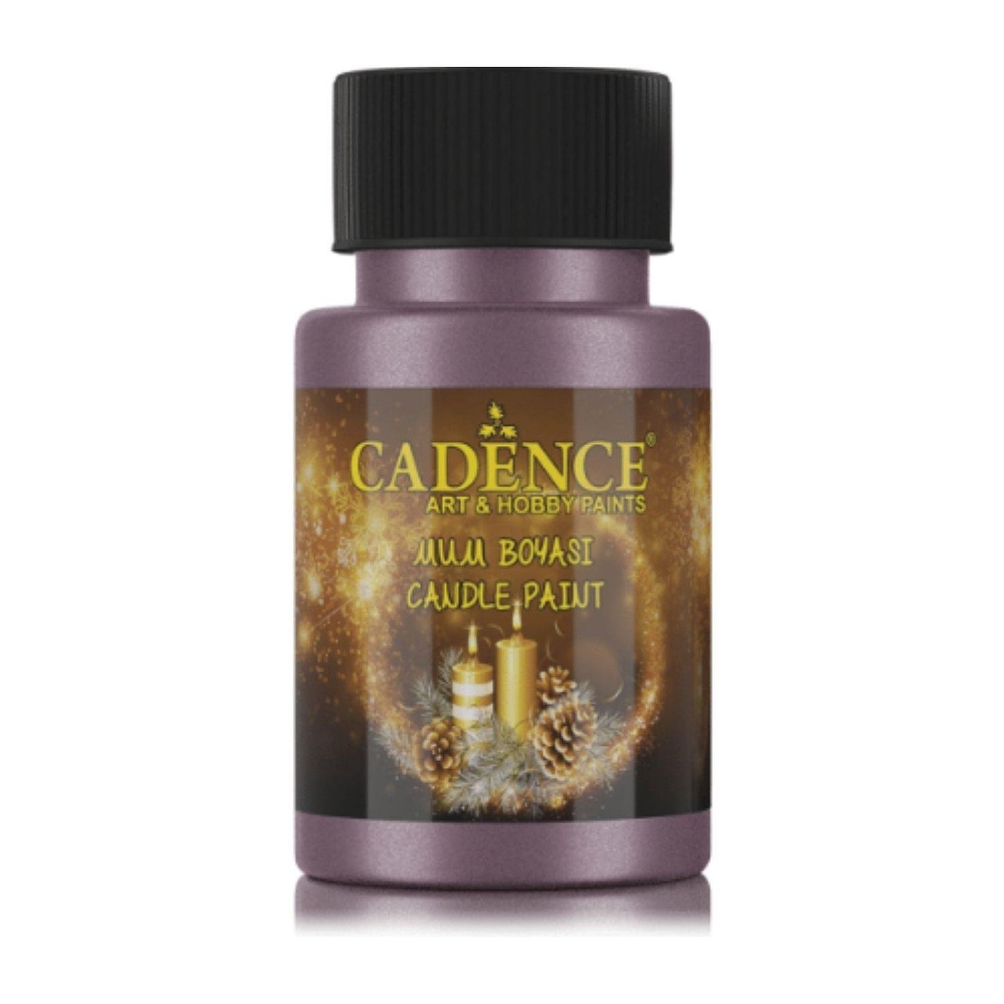 Metalik Mum Boyası 2139 Koyu Orkide 50ml