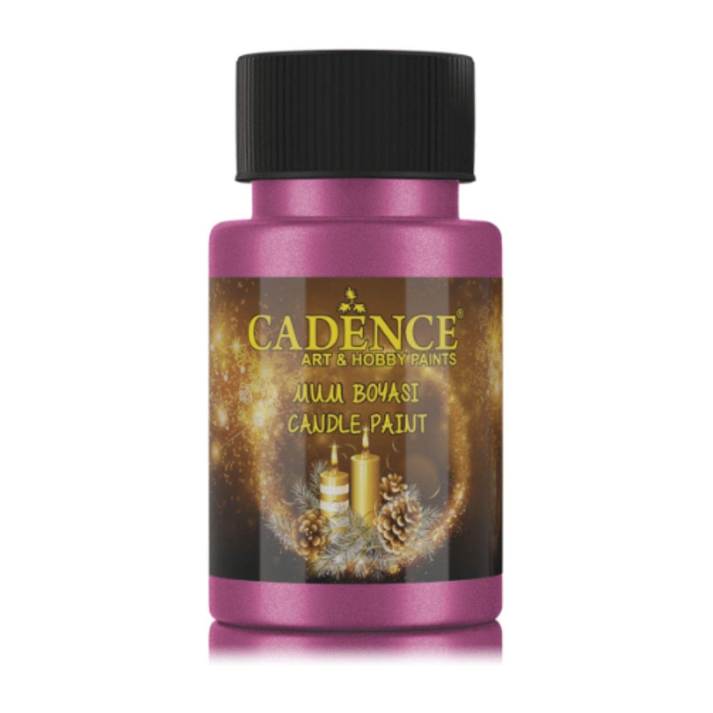 Metalik Mum Boyası 2155 Parlak Fuşya 50ml