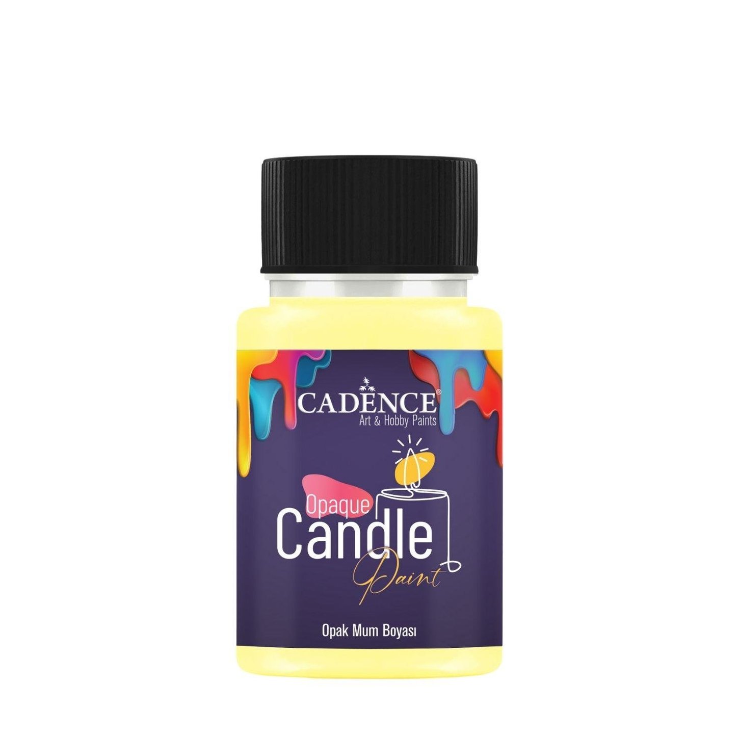 Opak Mum Boyası CDL-03 Vanilya Sarı 50 Ml