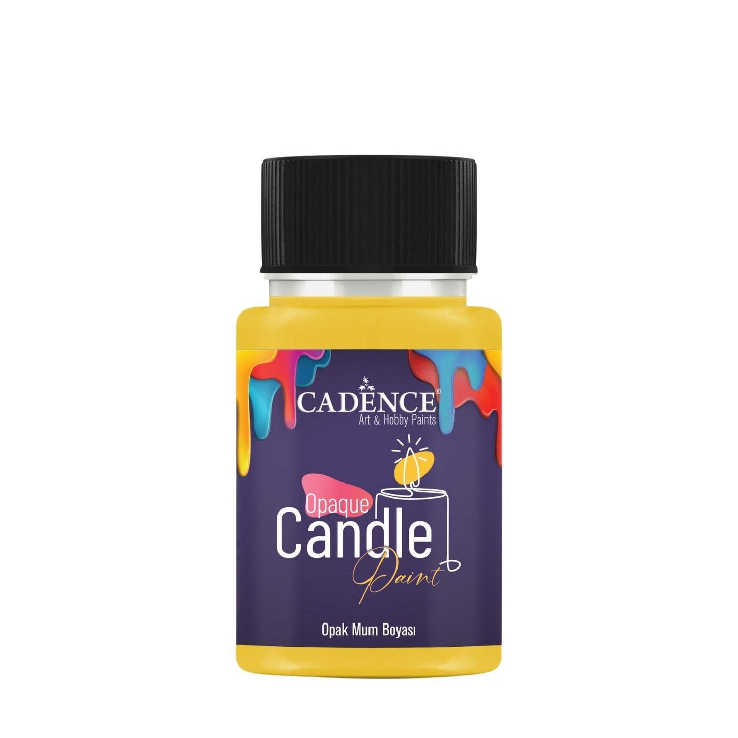 Opak Mum Boyası CDL-04 Sarı 50 Ml
