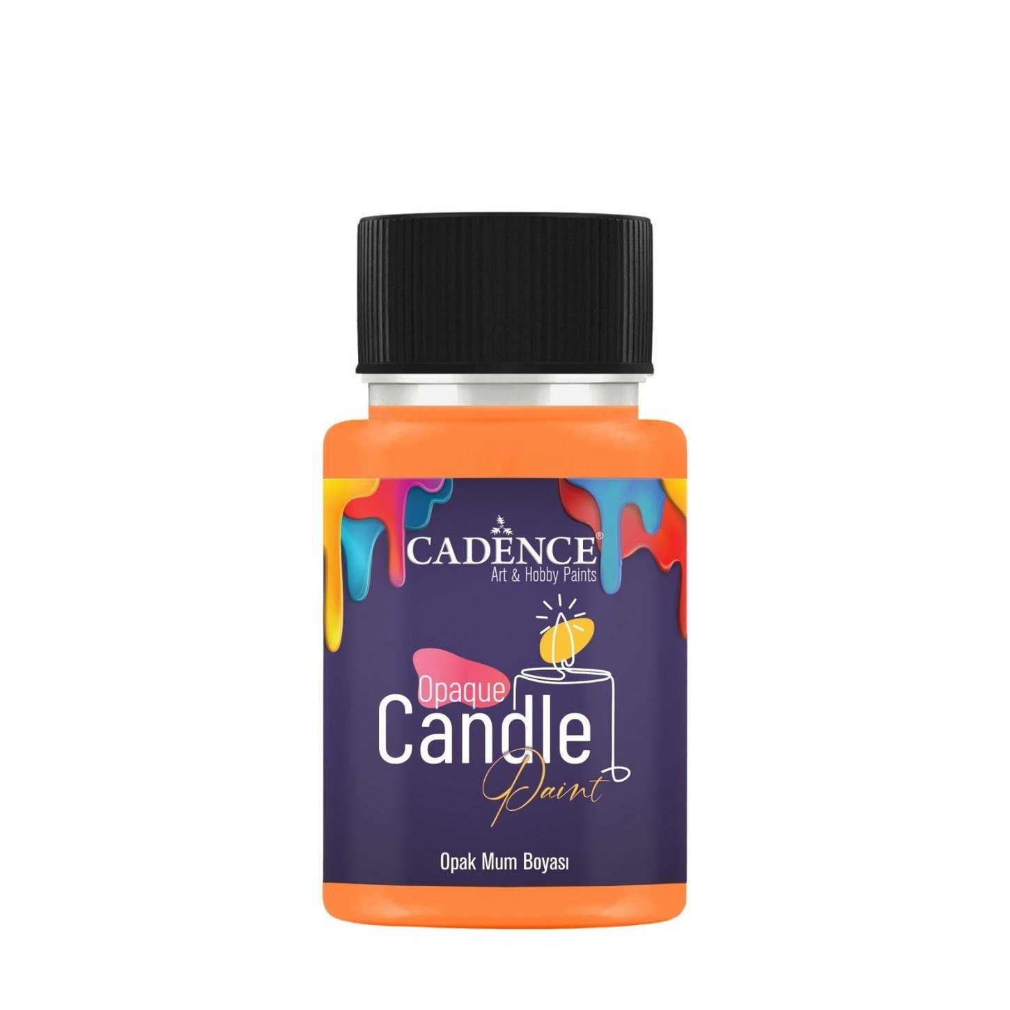 Opak Mum Boyası CDL-07 Turuncu 50 Ml