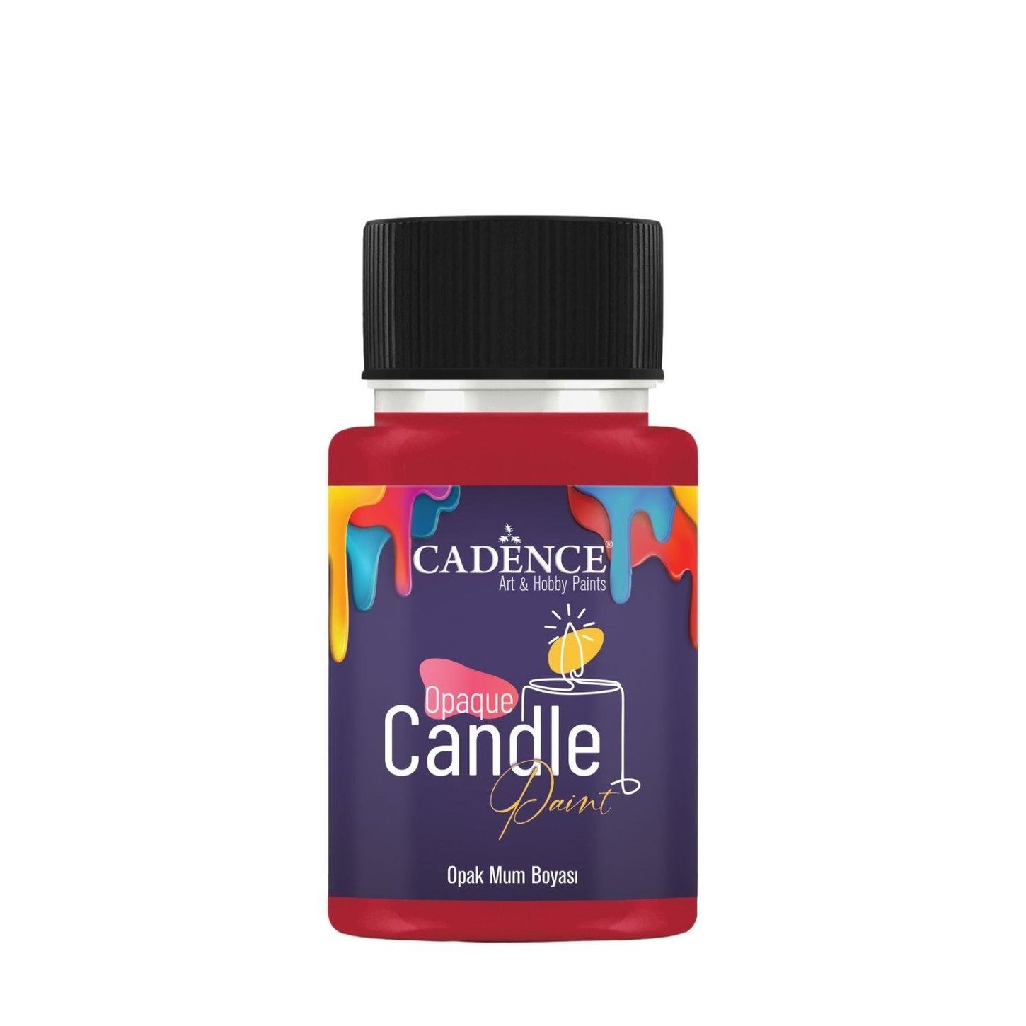 Opak Mum Boyası CDL-12 Bordo 50 Ml