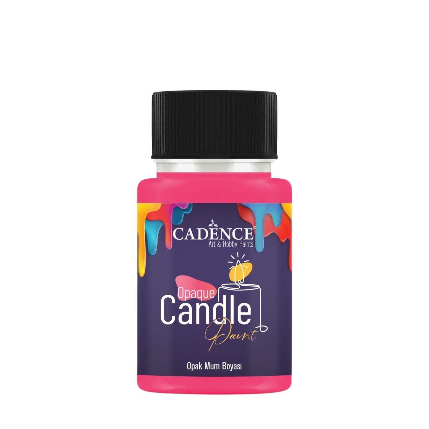 Opak Mum Boyası CDL-17 Fuşya 50 Ml