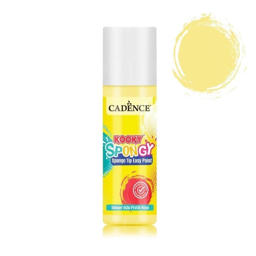 Spongy Sünger Uçlu Pratik Boya SPN-01 Sarı 100ml