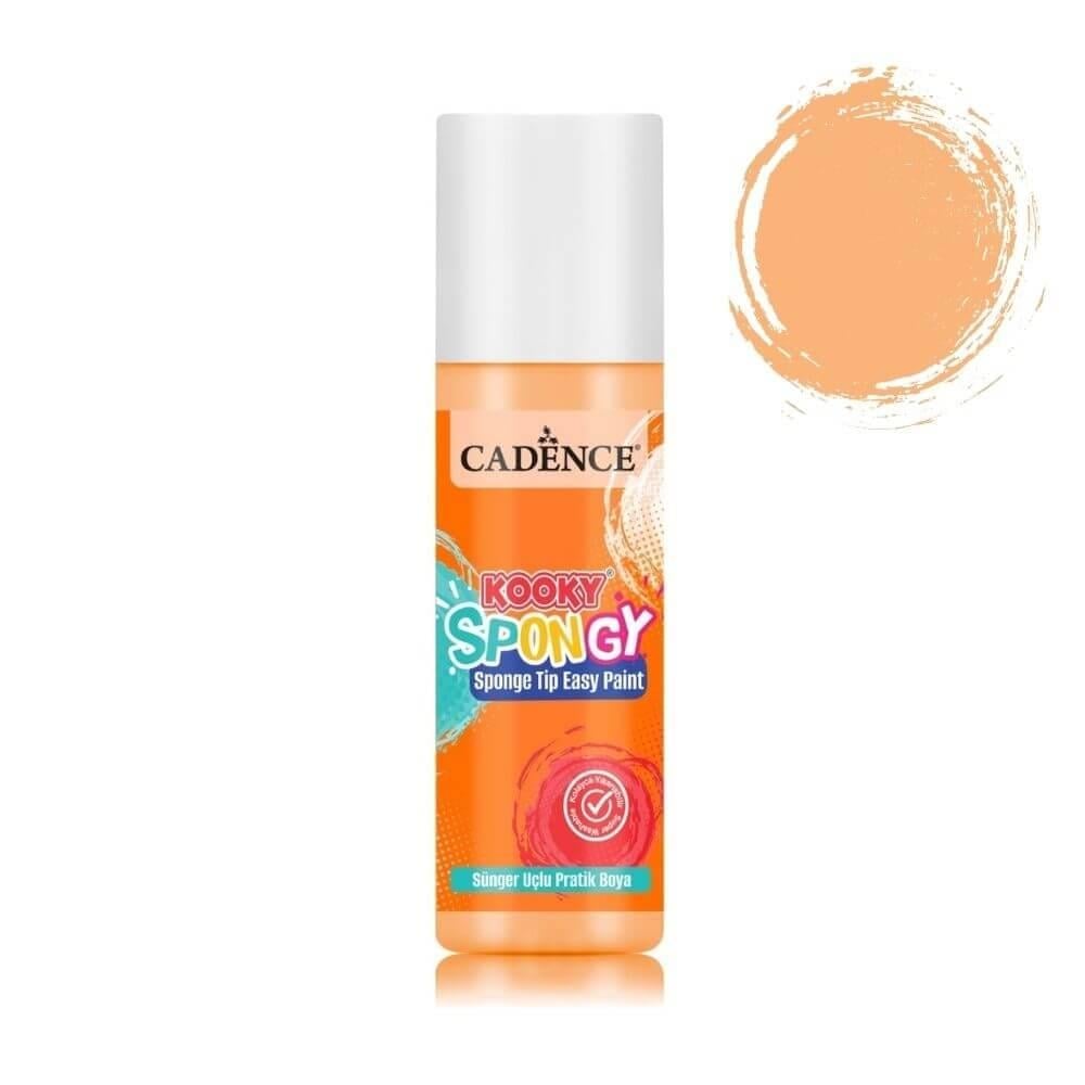 Spongy Sünger Uçlu Pratik Boya SPN-03 Turuncu 100ml