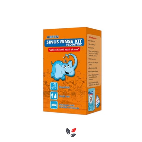 Abfen Sinüs Rinse Kit Pediatrik Burun Yıkama Kiti