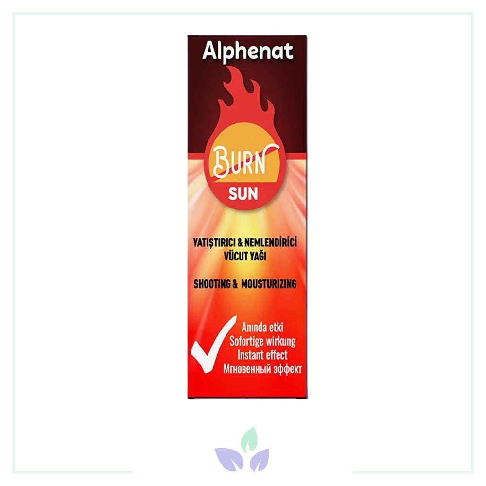 Alphenat Sun Burn Yatıştırıcı ve Nemlendirici Vücut Yağı 50 ml