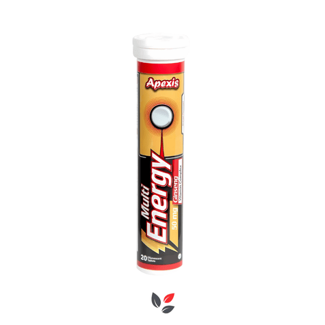 Apexis Multi Energy Ginseng 20 Efervesan Tablet
