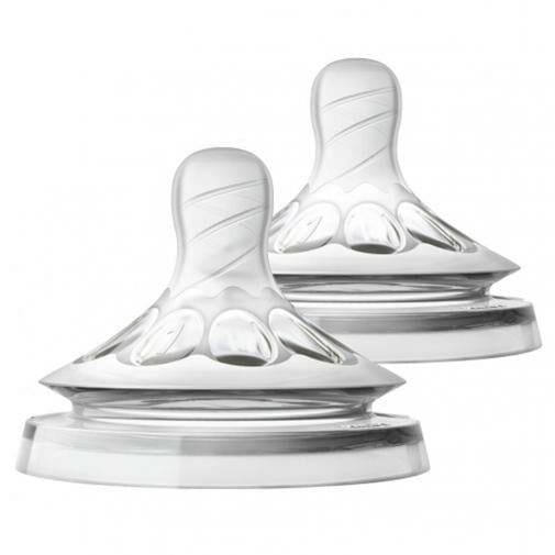 AVENT BIBERON EMZIGI NATURAL 2'LI 3+