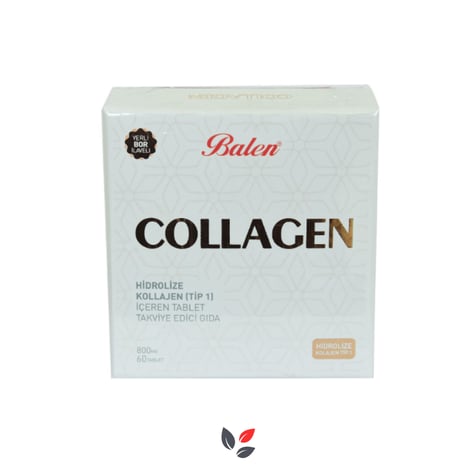 Balen Collagen Hidrolize Kollajen Tip I 800 mg 60 Tablet