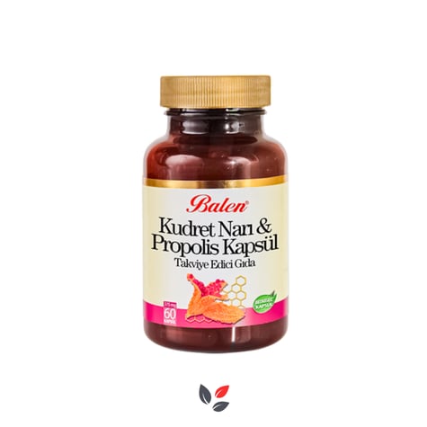 Balen Kudret Narı Propolis 375 mg 60 Kapsül