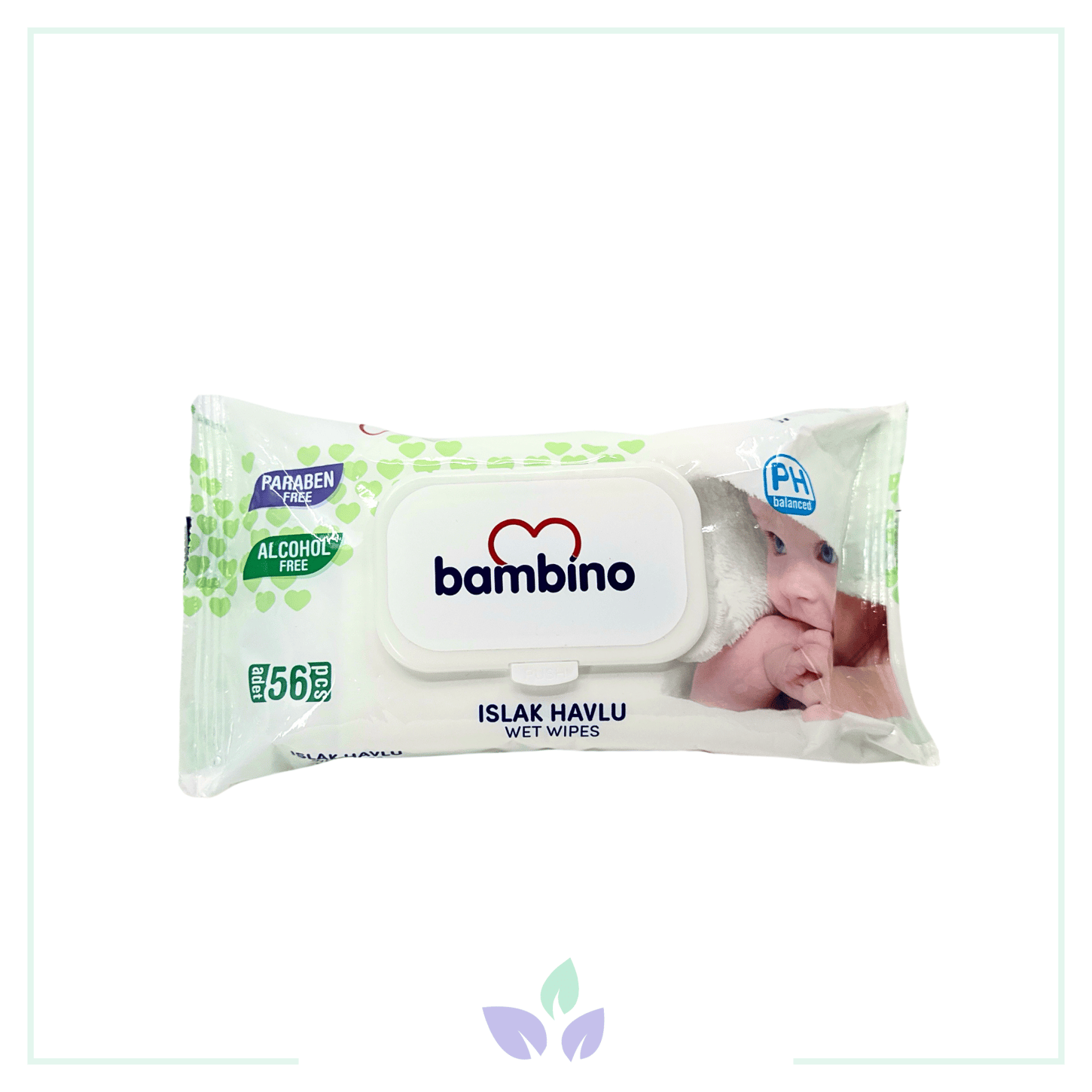Bambino Islak Havlu 56lı