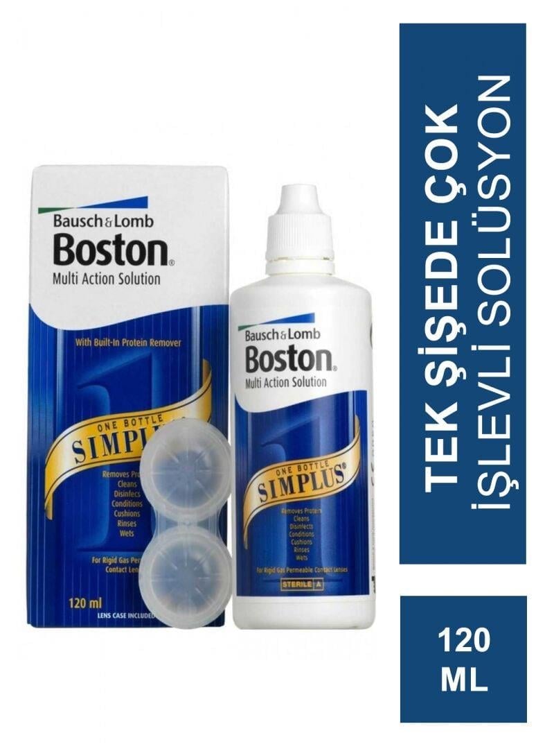 Bausch & Lomb Boston Simplus Multi Action Lens Solüsyonu 120 ml