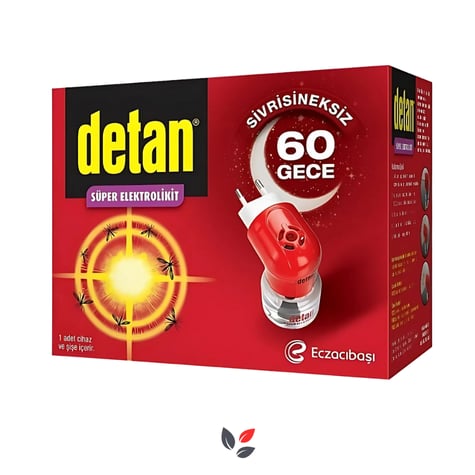 Detan Süper Elektrolikit Cihaz + Yedek 60 Gece