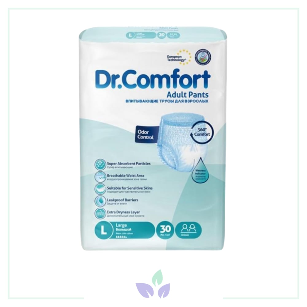 DR. COMFORT EMİCİ KÜLOT BEZ LARGE 30'LU