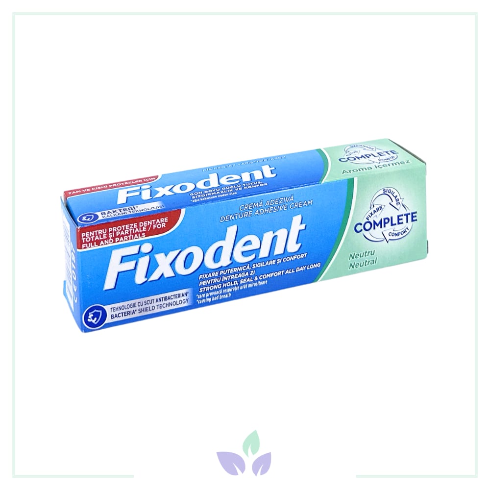 Fixodent Complete Aromasız 47 gr Protez Diş Yapıştırıcı
