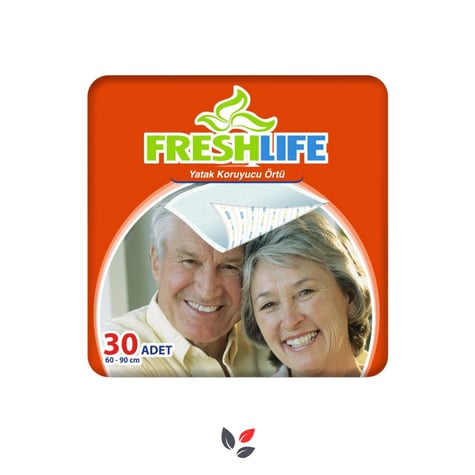 Freshlife Yatak Koruyucu 60 x 90 - 30'lu