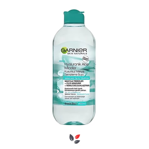 Garnier Skin Naturals Hyaluronik Aloe Makyaj Temizleme Suyu Kusursuzlaştırıcı 400 ml