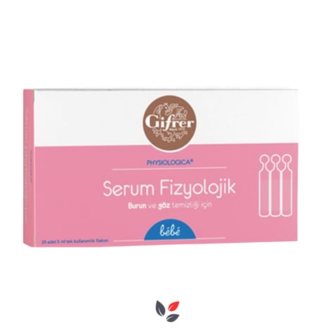 Gifrer Physiologica 5 ml 20li Flakon Serum Fizyolojik