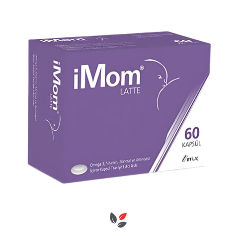 iMom Latte Omega 3  60 Kapsül