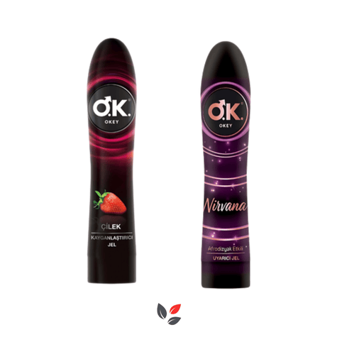 Kayganlaştırıcı Jel Çilek 100 Ml+ Nirvana Kayganlaştırıcılı Jel 100ml