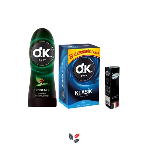 Kesintisiz Haz Paketi ( Prezervatif + Jel + Sprey)