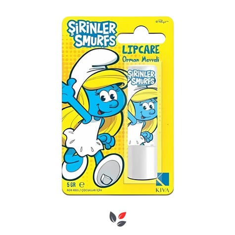 Kiva Lip Care Şirinler Orman Meyveli 5 gr