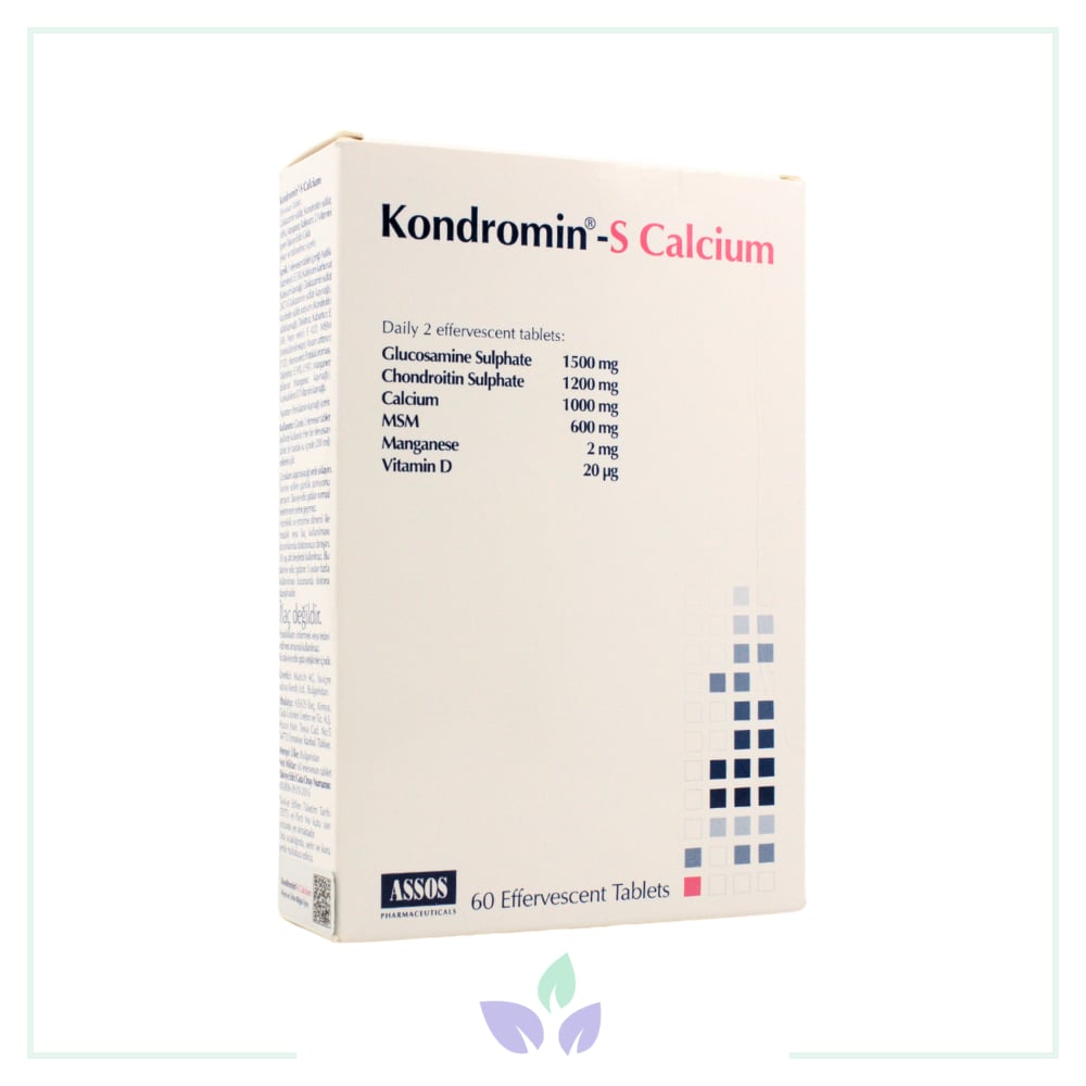 Kondromin S Calcium 60 Efervesan Tablet