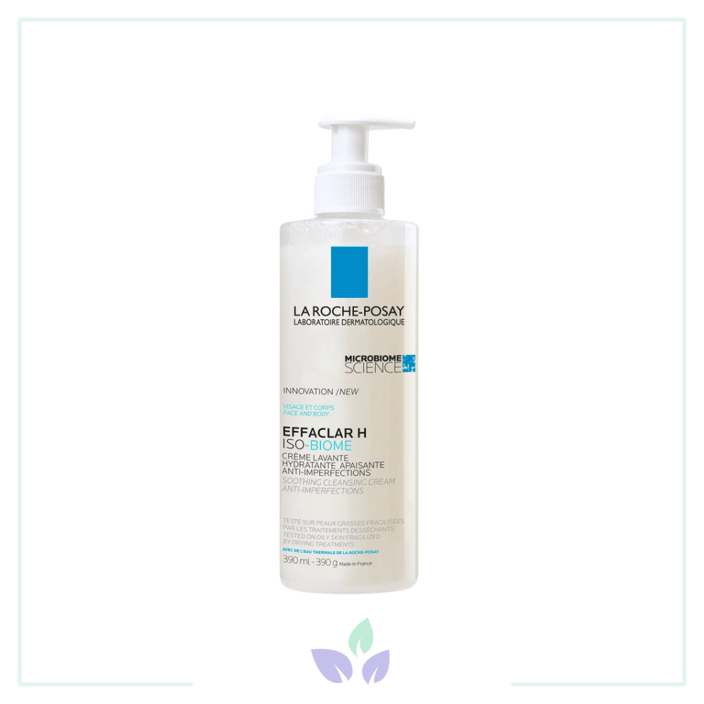 La Roche Posay Effaclar H Isobiome Lavant Kurutucu Etki Altındaki Yağlı ve Hassas Ciltler Için Yatıştırıcı ve Temizleyici Krem 390 ml