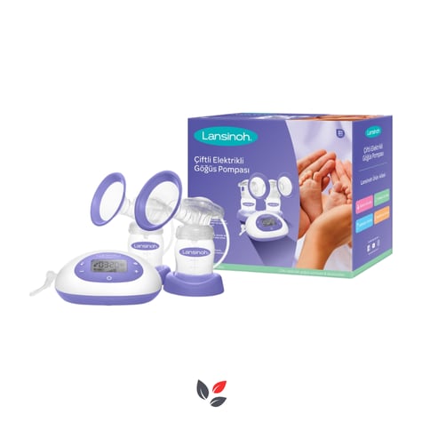 Lansinoh 2'si 1 Arada Elektrikli Göğüs Pompası