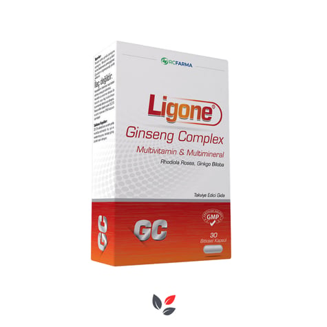 Ligone Ginseng Complex 30 Bitkisel Kapsül