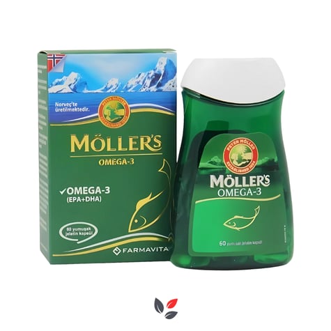 Möllers Omega 3 Takviye Edici Gıda 60 Yumuşak Kapsül