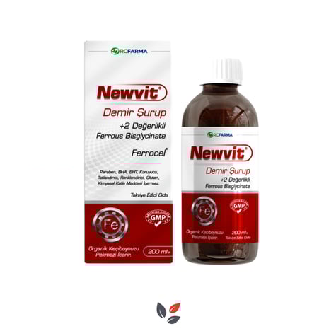 Newvit Demir Şurup 200 ml