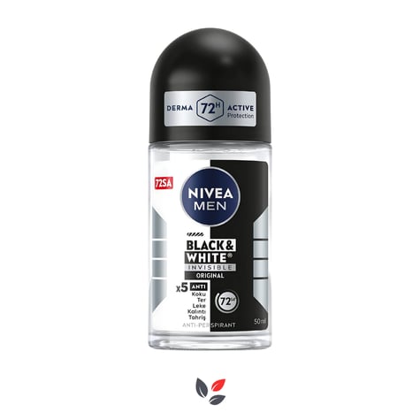 Nivea Men Erkek Roll On Deodorant Black&White Invisible Original 50ml