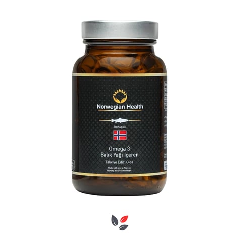 Norwegian Health Omega 3 60 Kapsül