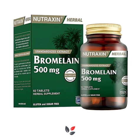 Nutraxin Bromelain 500 mg 60 Tablet