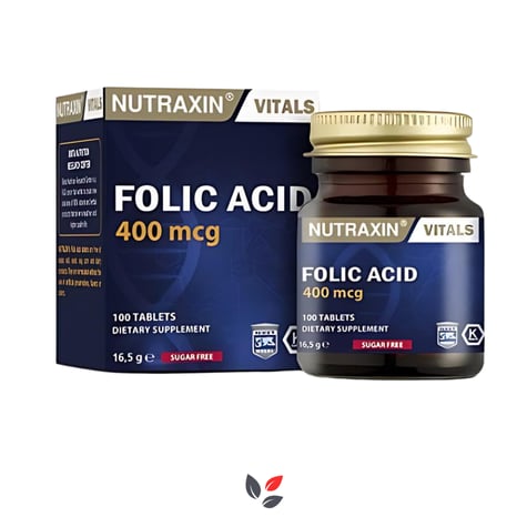 Nutraxin Folic Acid 100 Tablet