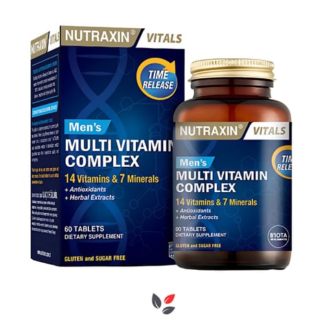 Nutraxin Mens Multi Vitamin Complex 60 Tablet
