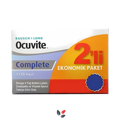Ocuvite Complete 60 Kapsül İkili Paket