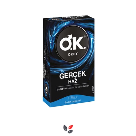Okey Gerçek Haz 12'li Prezervatif