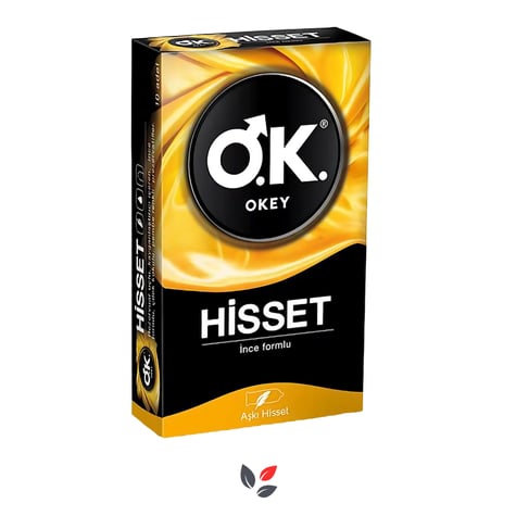 Okey Hisset 10'lu Prezervatif