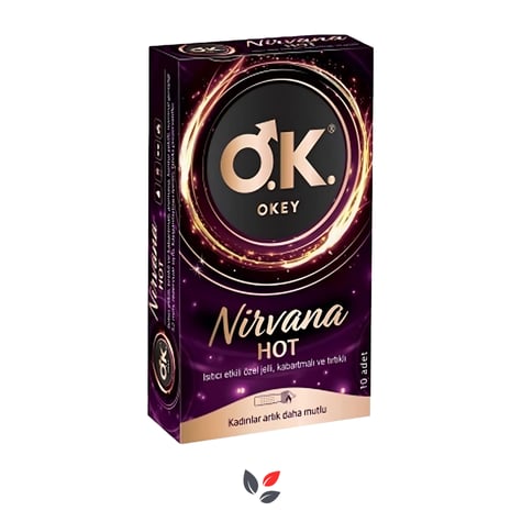 Okey Prezervatif Nirvana Hot 10'lu