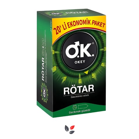 Okey Prezervatif Rötar Ekonomik 20'li
