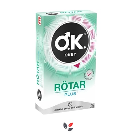 Okey Prezervatif Rötar Plus 10'lu